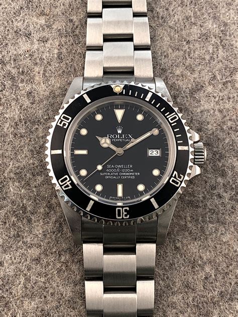 visual rolex sea dweller glidelock|Rolex Sea-Dweller triple 6.